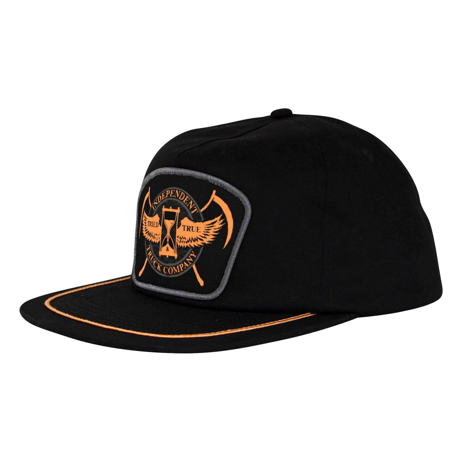 Tried & True Snapback Unstructured Hat Black OS Unisex Independent