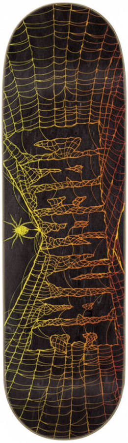 CREATURE WEB SKATEBOARD DECK-8.5