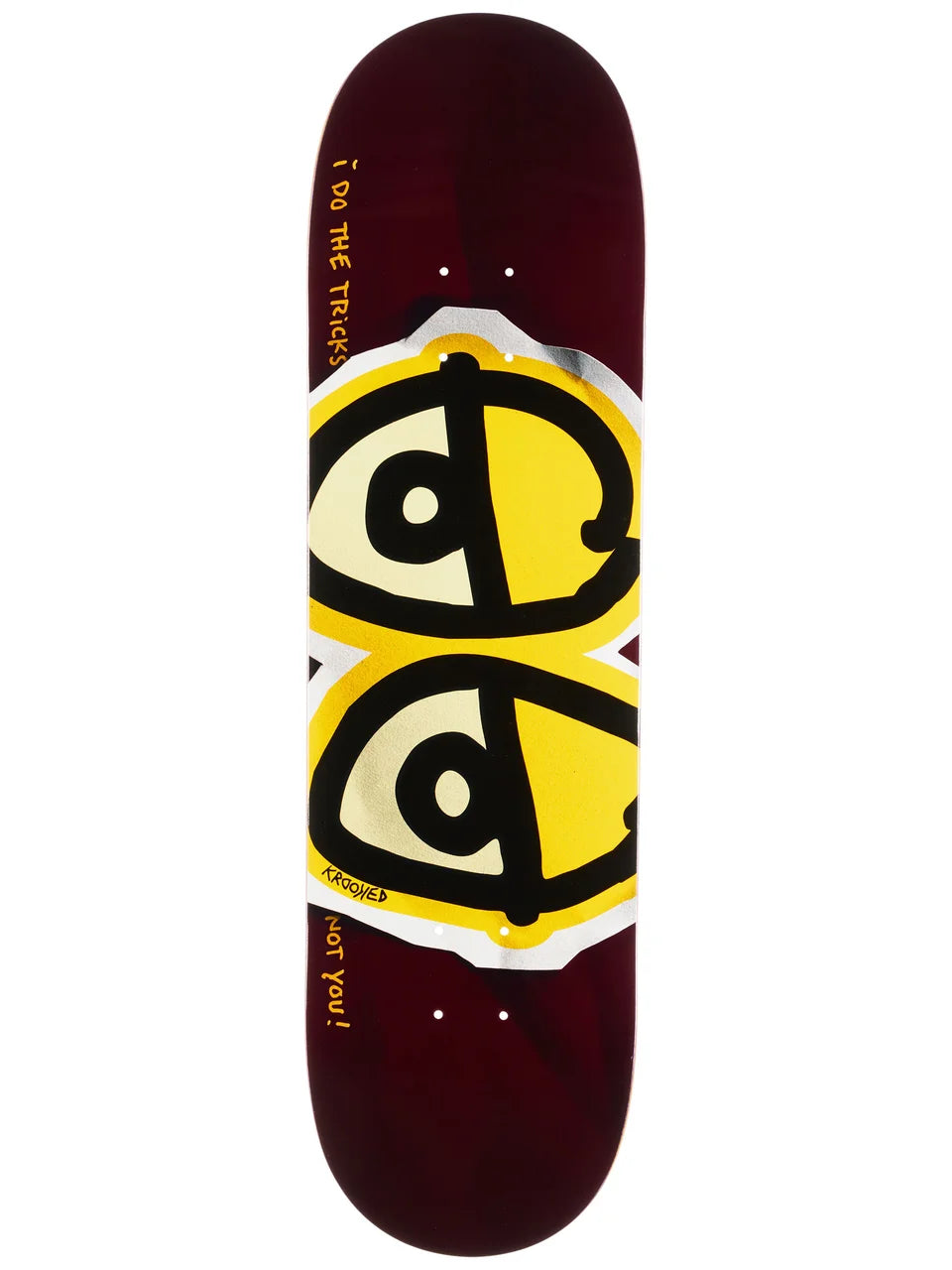 Krooked DBX Skateboard Deck 8.38” L X 14.5 WB (Copy)